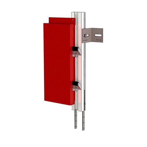Крепежная система из стали - CONNEX® STANDARD - Cantori srl - алюминий / для отделки фасадов / для внешнего пространства