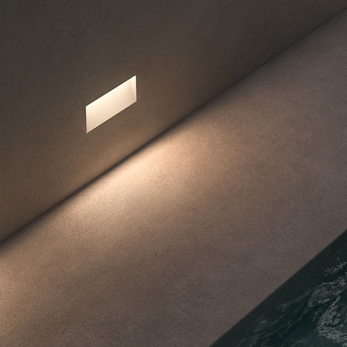 Встраиваемый светильник - CAVE S 1301E - 9010 novantadieci - LED / прямоугольный / IP65