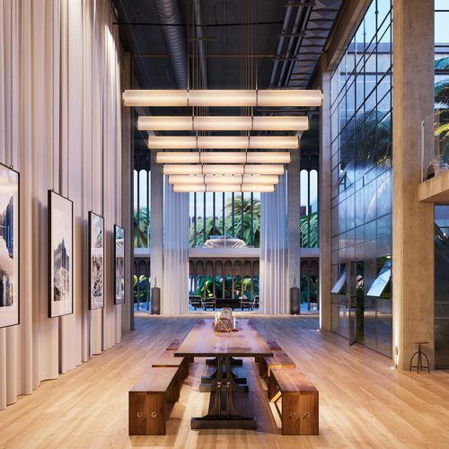 Подвесной светильник - ROKUA - cameron designhouse - LED / линейный / трубчатый