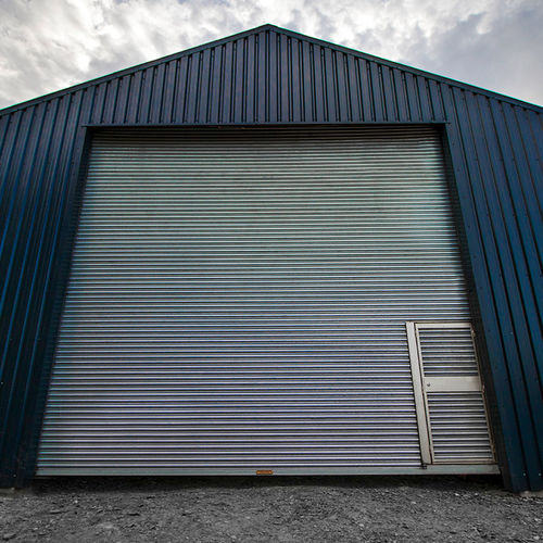Роликовая ставня - Industrial Door Engineering - из гальванизированной стали / для двери / автоматическая