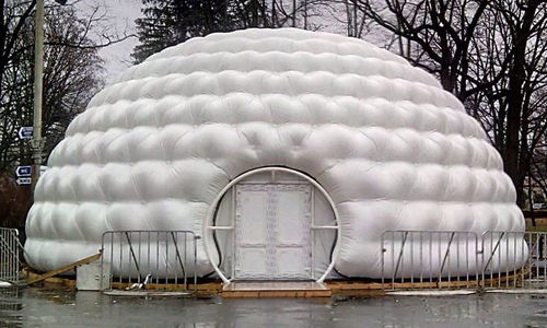Надувная конструкция для организации мероприятий - ICE BAR - HOLSTROY - для спортивного учреждения / для аэропорта / для выставок