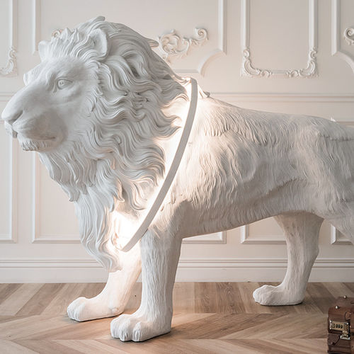 Напольная лампа - LION X LIGHTING  - Haoshi - из железа / из стекловолокна / уникальный дизайн