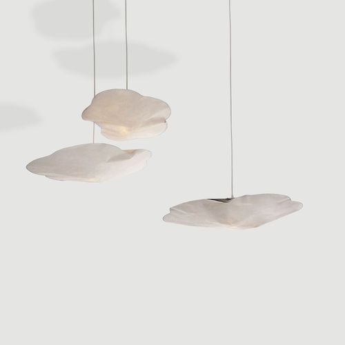 Подвесная лампа - CLOUD - dESIGNoBJECT - из Tyvek® / уникальный дизайн / проводная