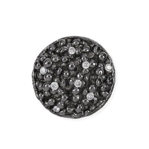 Современная круглая ручка для мебели - CAVIAR LE4011 - PullCast - из матированной латуни / из полированной латуни / из кристаллов циркония