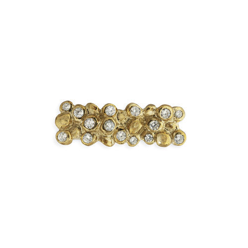 Ручка для мебели из кристаллов Swarovski® - FEU LE4016 - PullCast - из полированной латуни / из позолоченной латуни / из матированной латуни