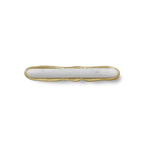 Ручка для мебели из латуни - Tiffany Marble CM3082 - PullCast - очищенная / полированная / под старину