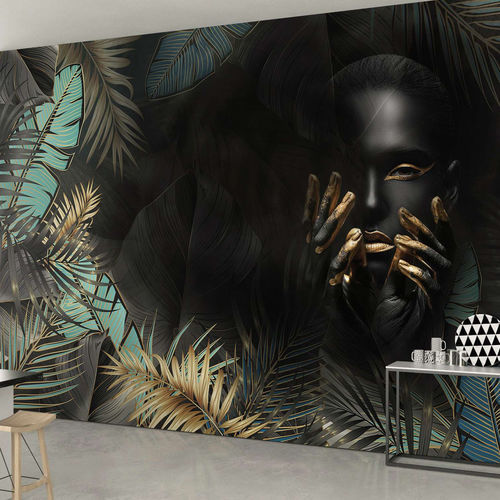 Современный обои - LADY MAUI - WallyArt - из нетканых материалов / из стекловолокна / виниловый