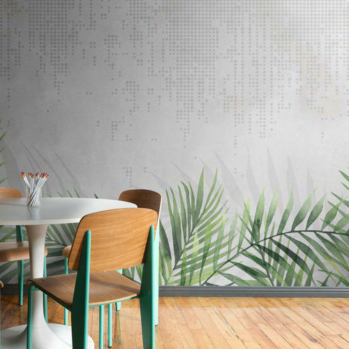 Современный обои - JUNGLE 2.0 - WallyArt - из нетканых материалов / из стекловолокна / виниловый
