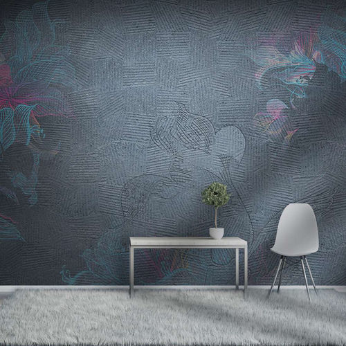 Современный обои - ABELIA - WallyArt - из нетканых материалов / из стекловолокна / виниловый