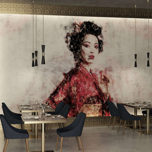 Современный обои - GEIKO AKAI - WallyArt - из нетканых материалов / из стекловолокна / виниловый
