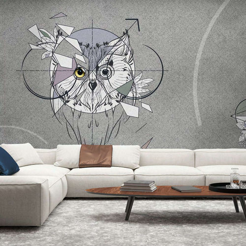 Современный обои - ANIMAT - WallyArt - из нетканых материалов / из стекловолокна / виниловый