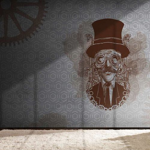 Современный обои - MR. COG - WallyArt - из нетканых материалов / из стекловолокна / виниловый