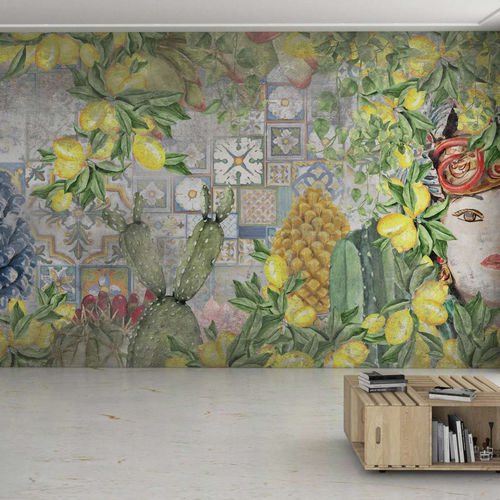 Современный обои - LA KALSA - WallyArt - из нетканых материалов / из стекловолокна / виниловый