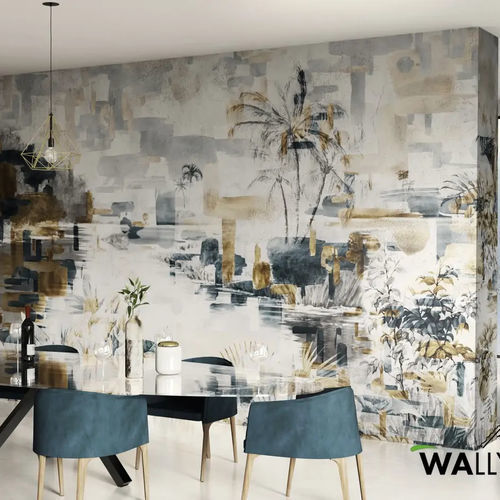 Современный обои - ARUBA - WallyArt - из нетканых материалов / из стекловолокна / виниловый
