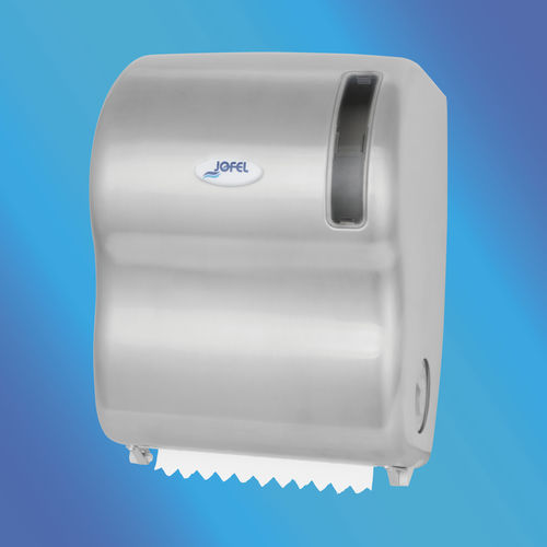 Настенный диспенсер полотенец для рук - AG59000 - JOFEL INDUSTRIAL S.A. - из стали / из ABS / электронный
