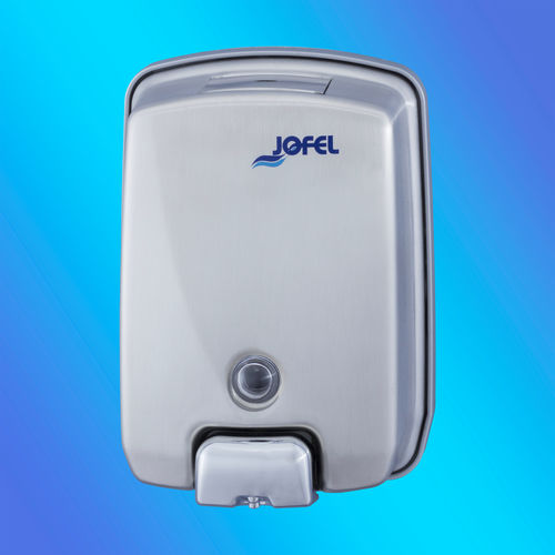 Дозатор мыла для профессионального использования - FUTURA : AC54000 - JOFEL INDUSTRIAL S.A. - настенный / из стали / ручной