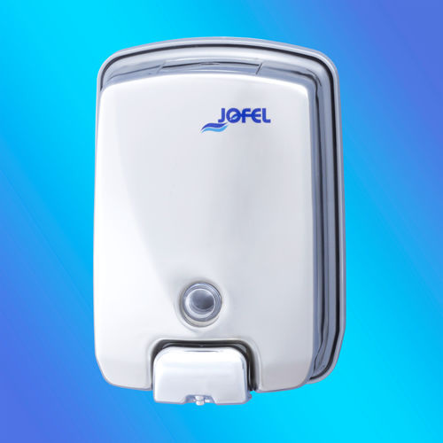 Дозатор мыла для профессионального использования - FUTURA : AC54500 - JOFEL INDUSTRIAL S.A. - настенный / из ABS / из хрома