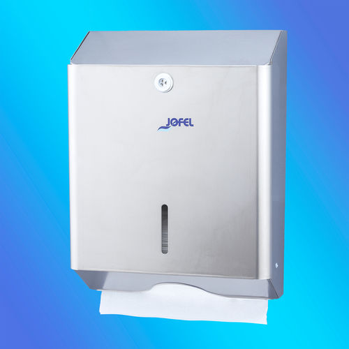 Настенный диспенсер полотенец для рук - AH14000 - JOFEL INDUSTRIAL S.A. - из стали / для профессионального использования