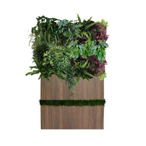 Кадка для садовых растений из дерева - QVD-202-17 / QVD-203-17 - green Habitat - на заказ / вертикальная / современная