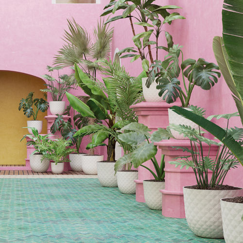 Садовый горшок из полипропилена - HAVANA TROPICAL - Artevasi, S.A - круглый / для бытового использования