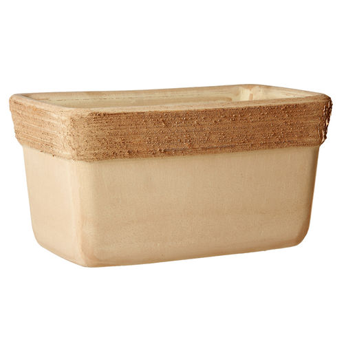Кадка для садовых растений из терракоты - GRAFFIATA : SCRATCHED VENEZIA WINDOW BOX - DEGREA - прямоугольная / современная / для наружного применения