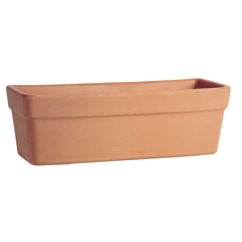 Кадка для садовых растений из терракоты - CLASSICA : VENEZIA WINDOW BOX - DEGREA - квадратная / современная / для наружного применения