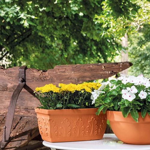 Кадка для садовых растений из терракоты - CLASSICA : ROMA WINDOW BOX - DEGREA - прямоугольная / современная / для наружного применения