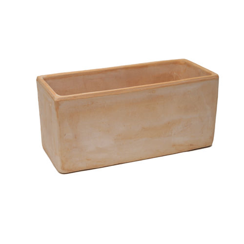 Кадка для садовых растений из терракоты - OASI : PLAIN WINDOW BOX - DEGREA - терракотовая / прямоугольная / современная