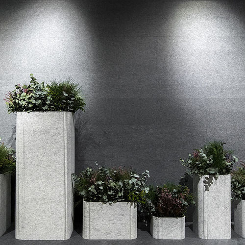 Кадка для садовых растений из переработанного пластика - OTOgreen Planter - Greenarea - из полиэфирного волокна / прямоугольная / квадратная