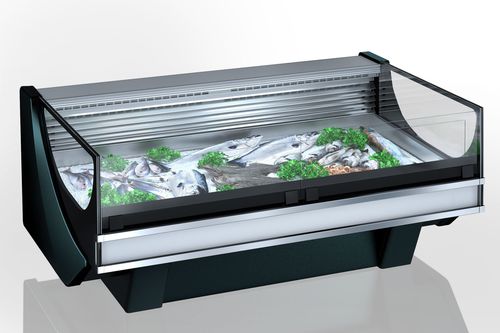 Стоечная холодильная витрина - MISSOURI COLD DIAMOND MC 126 FISH  - Hitline - для рыбного рынка / для замороженных продуктов питания