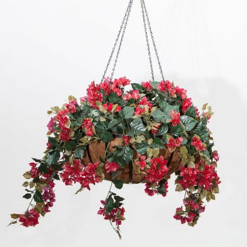 Садовый горшок из железа - BOUGAINVILLEA - PLANTERS UNLIMITED - из кованого железа / подвесной / круглый