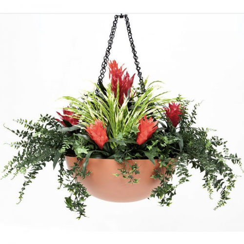 Садовый горшок из стекловолокна - TROPICAL - PLANTERS UNLIMITED - подвесной / круглый / для профессионального использования