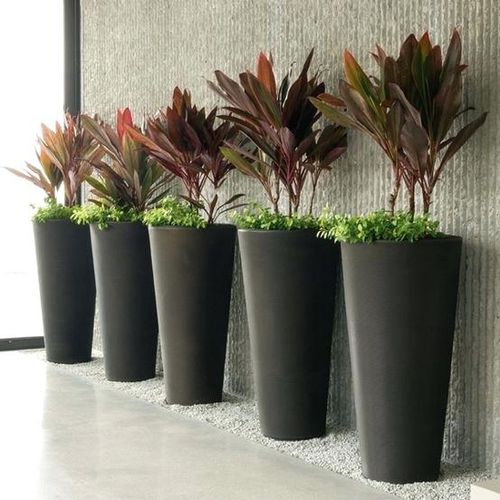 Садовый горшок из пластика - BLEEKER - CRESCENT garden - круглый / конический / вертикальный