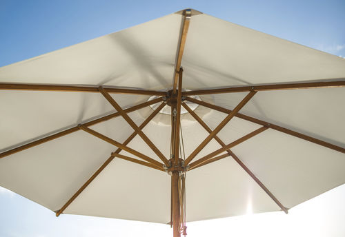 Зонт от солнца из нержавеющей стали - 3.5M R-L - Bambrella - из бамбука / ветроустойчивый / для профессионального использования