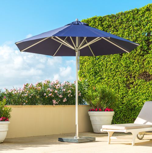 Круглый зонт от солнца - HURRICANE-2.5M - Bambrella - из алюминия / из полиэстера / ветроустойчивый