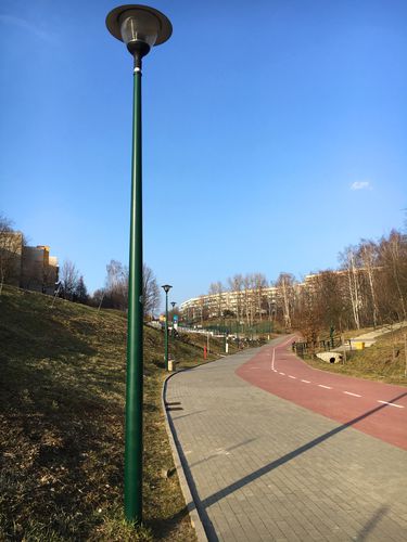 Столб для освещения - BASICPOLE - Alumast - из композитных материалов / стеклопластик