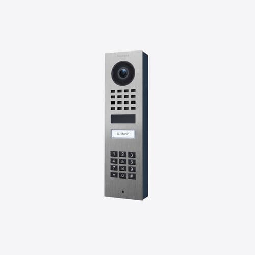 Дверная станция для поверхностного монтажа - D1101KV  - DoorBird - из матовой нержавеющей стали / для домашнего использования / для профессионального использования