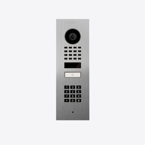 Дверная станция с утопленным монтажом - D1101KV  - DoorBird - из матовой нержавеющей стали / для домашнего использования / для профессионального использования