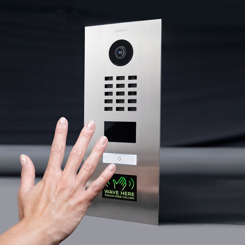 Дверная станция из нержавеющей стали - D2101TFV  - DoorBird - из матовой нержавеющей стали / для домашнего использования / для профессионального использования
