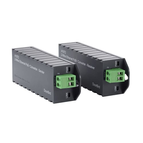 Преобразователь ethernet 2 провода - A1072 - DoorBird - PoE