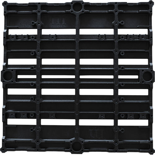 Решетка желоба из пластика - BLACK GRID - Modulartem - для бассейна / по индивидуальному заказу