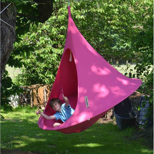 Круглый диван - DOUBLE - cacoon - современный / для наружного применения / из ткани