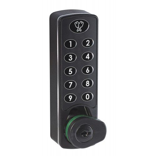 Электронный врезной замок - 3950 - EURO-LOCKS - с кодом / для мебели / 1 точка запирания