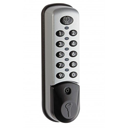 Электронный врезной замок - 3781 - EURO-LOCKS - с кодом / для шкафа раздевалки / 1 точка запирания