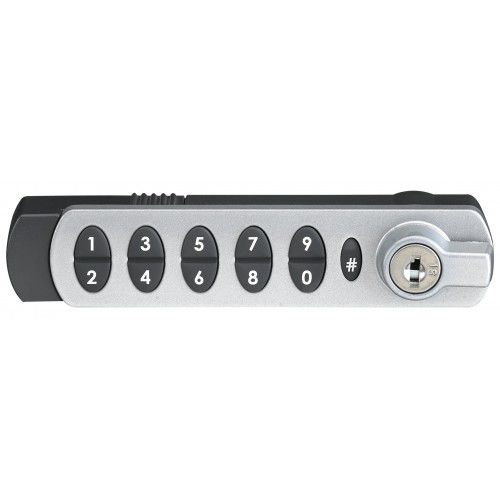Электронный врезной замок - 3760 - EURO-LOCKS - с кодом / для мебели / 1 точка запирания