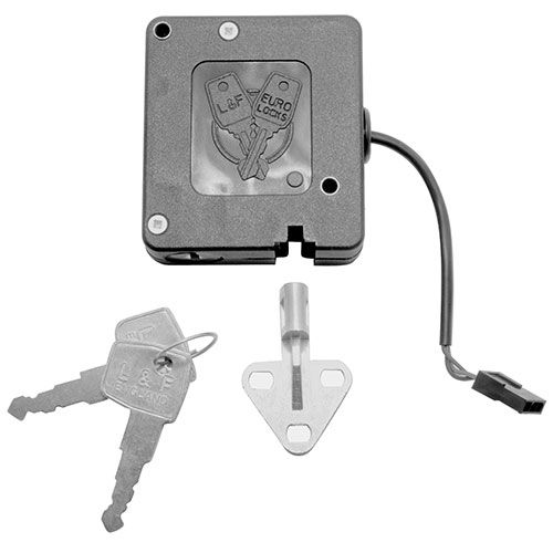 Электронный врезной замок - 3770 - EURO-LOCKS - с дистанционным управлением / с магнитной картой / для мебели