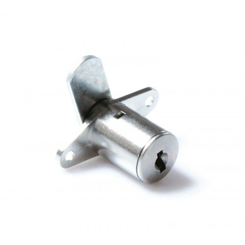 Механический врезной замок - 0411 - EURO-LOCKS - кулачковый / для мебели / 1 точка запирания