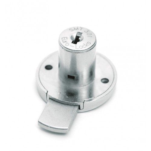 Механический врезной замок - 0475 - EURO-LOCKS - кулачковый / для мебели / 1 точка запирания