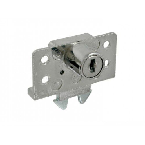 Механический врезной замок - 5833 - EURO-LOCKS - для раздвижной двери / для мебели / 1 точка запирания
