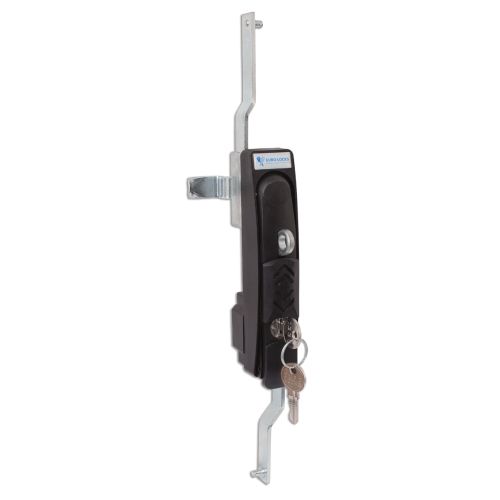 Механический врезной замок - H828 - EURO-LOCKS - с ручкой / кулачковый / для мебели